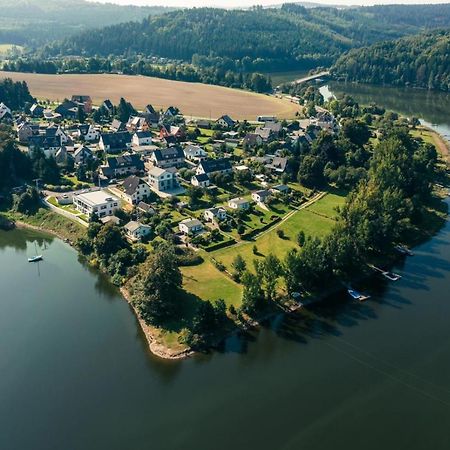 Apartments Saaldorf-Ferienhaus Mit 6 Apartments 45Qm-120Qm Direkt Am Thueringer Meer-Bleilochtalsperre Bad Lobenstein Exterior foto